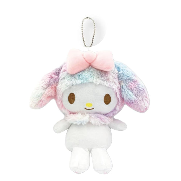 San-X My Melody Rainbow Big Pouch 23cm - Cute Sanrio Storage Accessory- Japan Figure Store - #1 Bring To You The Best Japanese Goods