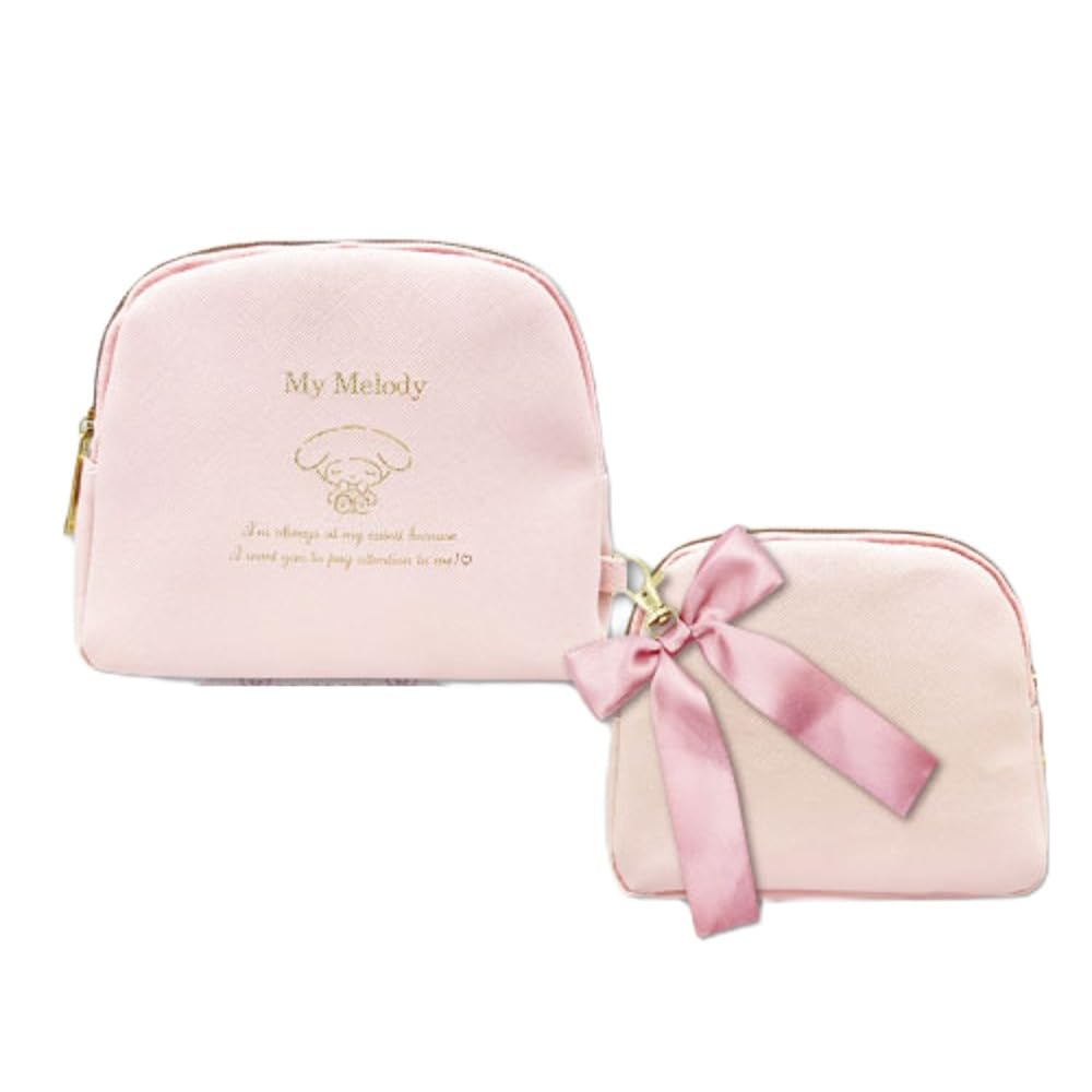 San-X My Melody Multi-Pouch H13xW16xD6cm - Girly Sanrio Design- Japan Figure Store - #1 Bring To You The Best Japanese Goods