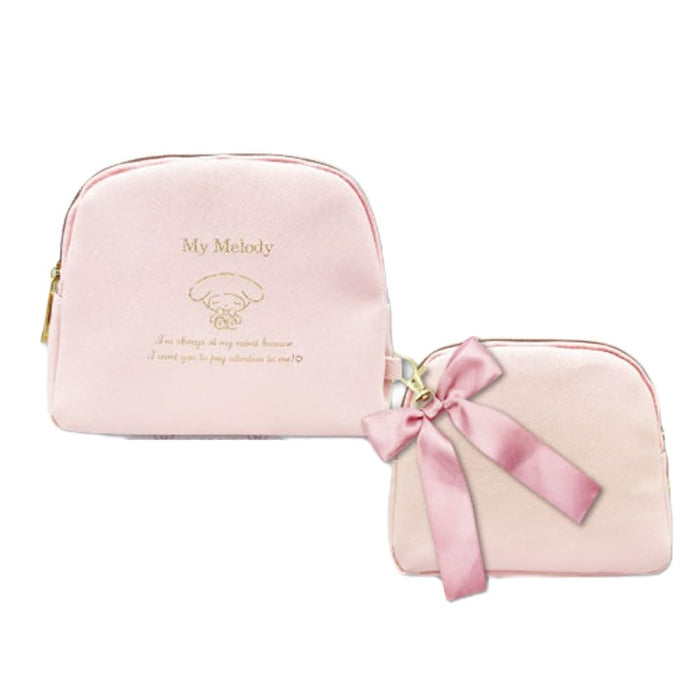 San-X My Melody Multi-Pouch H13xW16xD6cm - Girly Sanrio Design- Japan Figure Store - #1 Bring To You The Best Japanese Goods