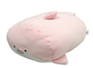 San-X Soft Lying Down Cushion Pink Dolphin Hatayama Shoji Plush Pillow- Japan Figure Store - #1 Bring To You The Best Japanese Goods