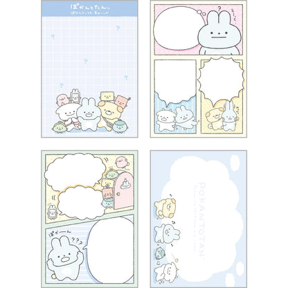 San-X Pokantotan Flip Memo Notebook Compact 9x7x1.3cm 2024 Edition- Japan Figure Store - #1 Bring To You The Best Japanese Goods