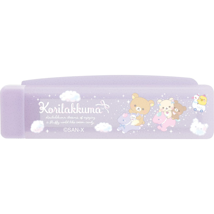 San-X Rilakkuma Pocket Comb and Mirror Set Fe40201 30mm x 100mm x 15mm- Japan Figure Store - #1 Bring To You The Best Japanese Goods