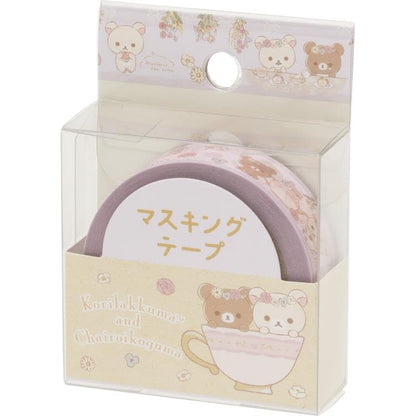 San-X Rilakkuma Mas King Tape Se59203 | Durable Masking Tape for Crafts- Japan Figure Store - #1 Bring To You The Best Japanese Goods