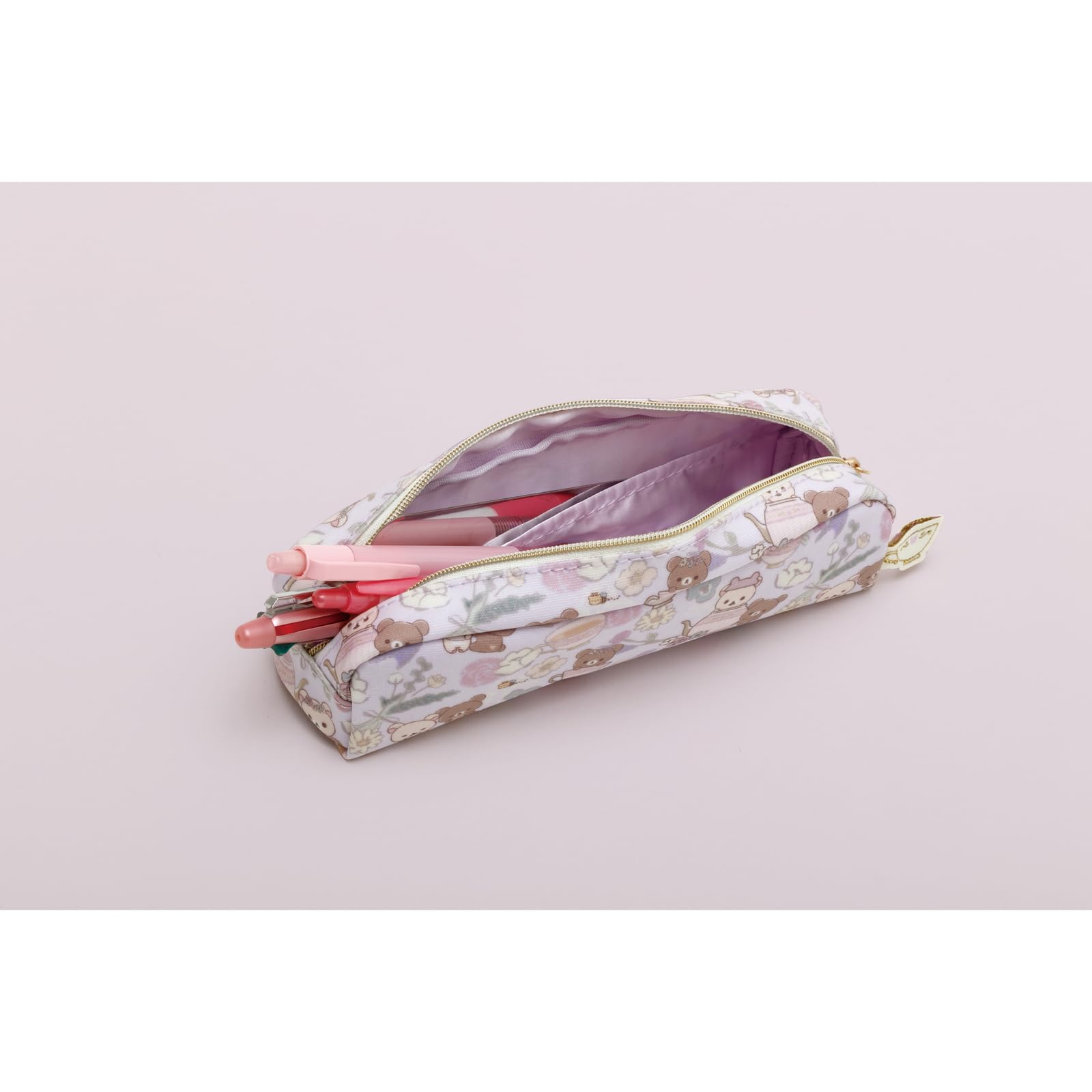 San-X Rilakkuma Pen Pouch Pt13801 - Cute and Durable Stationery Case- Japan Figure Store - #1 Bring To You The Best Japanese Goods