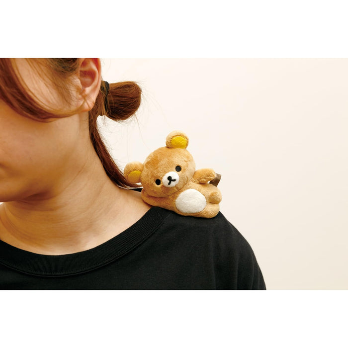 San-X Rilakkuma Just Doing It Series Plush Toy - Compact Size H90xW120xD55mm