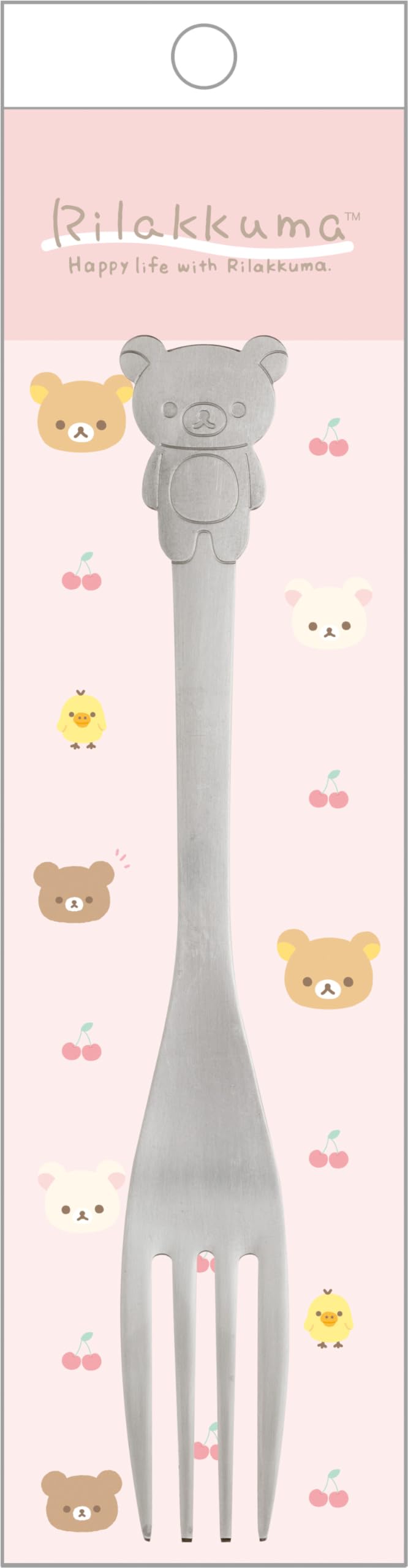 San-X Rilakkuma Stainless Steel Fork M Ka21101 - Durable Tableware- Japan Figure Store - #1 Bring To You The Best Japanese Goods