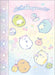 San-X Sumikko Gurashi 6-Hole Sticker Notebook Se58302 125x91x4mm- Japan Figure Store - #1 Bring To You The Best Japanese Goods
