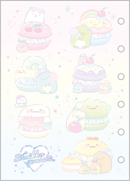 San-X Sumikko Gurashi 6-Hole Sticker Notebook Se58302 125x91x4mm- Japan Figure Store - #1 Bring To You The Best Japanese Goods