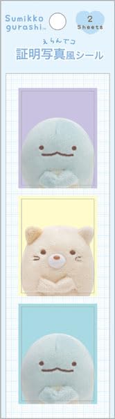 San-X Sumikko Gurashi Elandeko Id Photo Style Sticker Se63205- Japan Figure Store - #1 Bring To You The Best Japanese Goods