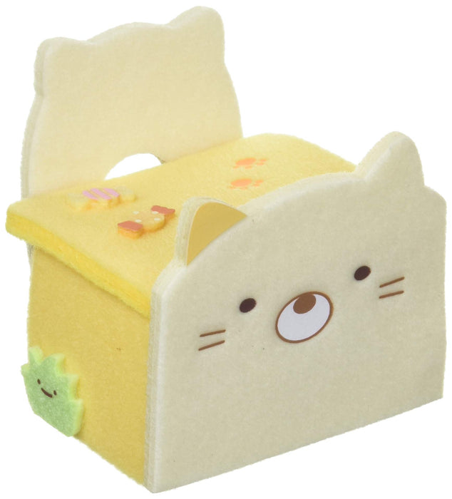 San-X Sumikko Gurashi Cat Plush Toy with Desk and Chair Set Mx39601- Japan Figure Store - #1 Bring To You The Best Japanese Goods