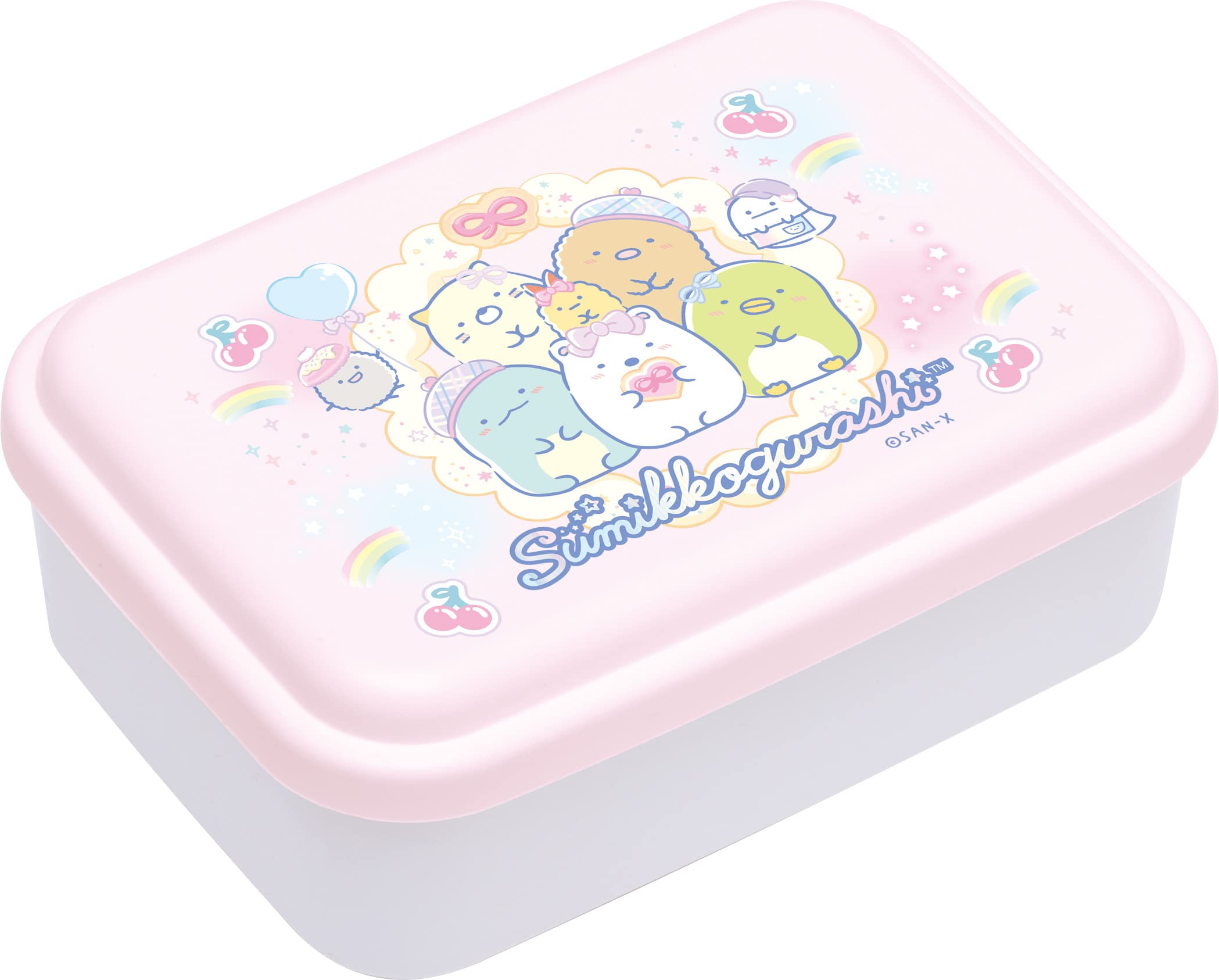San-X Sumikko Gurashi Lunch Market Fluffy Nesting Lunch Box Ka18104- Japan Figure Store - #1 Bring To You The Best Japanese Goods