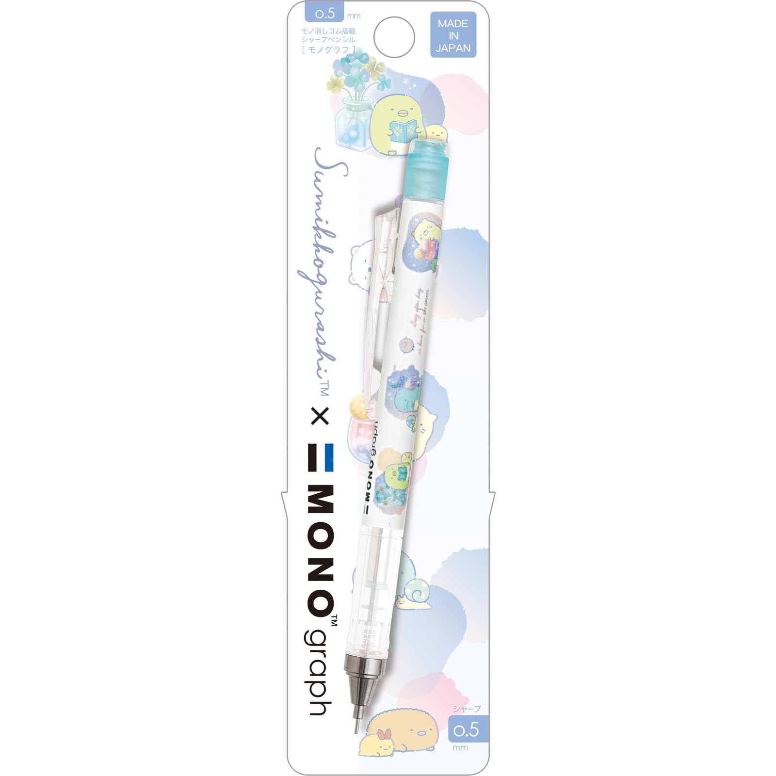 San-X Sumikko Gurashi Mechanical Pencil Monograph PH19906- Japan Figure Store - #1 Bring To You The Best Japanese Goods