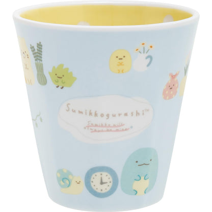 San-X Sumikko Gurashi Blue Melamine Cup Ka21203 Durable and Cute- Japan Figure Store - #1 Bring To You The Best Japanese Goods