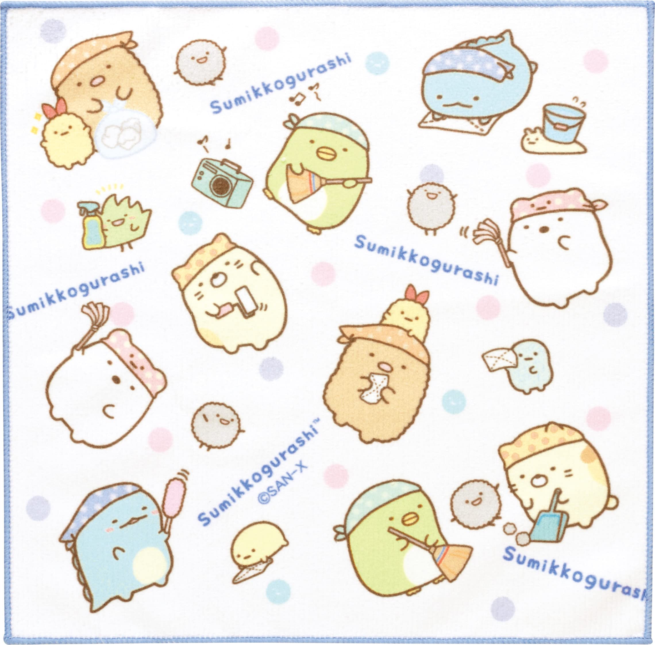 San-X Sumikko Gurashi Microfiber Towel Set of 2 CM39604 Soft and Absorbent- Japan Figure Store - #1 Bring To You The Best Japanese Goods