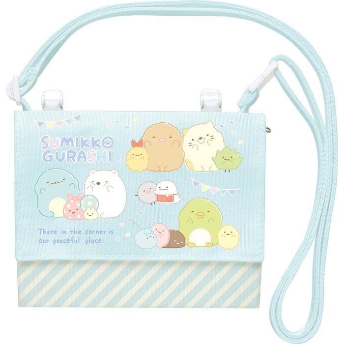 San-X Sumikko Gurashi Multi-Pocket Pouch - Durable and Spacious Ca48602- Japan Figure Store - #1 Bring To You The Best Japanese Goods
