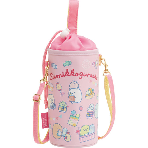 San-X Sumikko Gurashi Reusable Plastic Bottle Pouch Ca53403- Japan Figure Store - #1 Bring To You The Best Japanese Goods