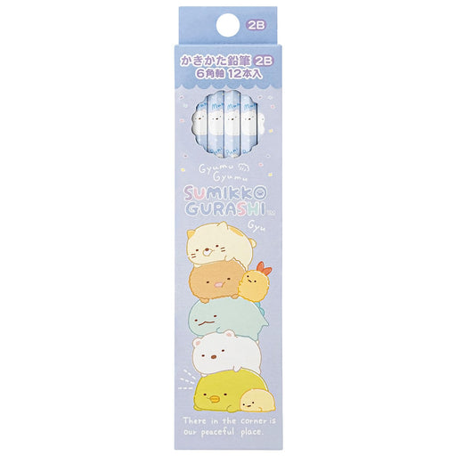 San-X Sumikko Gurashi 2B Writing Pencil - 1 Dozen Pack Ph18703- Japan Figure Store - #1 Bring To You The Best Japanese Goods