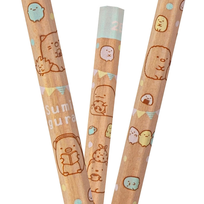 San-X Sumikko Gurashi Wooden 2B Pencils - 1 Dozen Model Ph18801- Japan Figure Store - #1 Bring To You The Best Japanese Goods