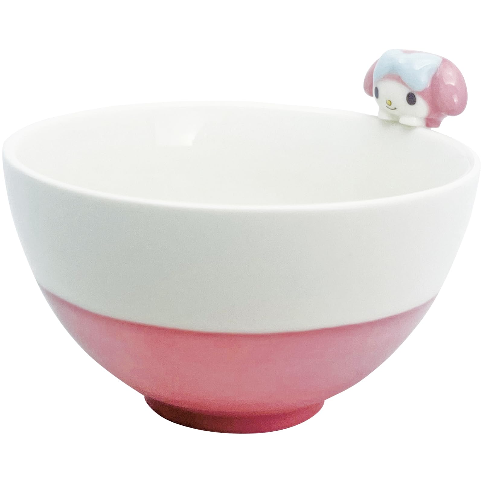 Sun Art My Melody Ride-On Rice Bowl & Teacup Set Sanrio Gift- Japan Figure Store - #1 Bring To You The Best Japanese Goods