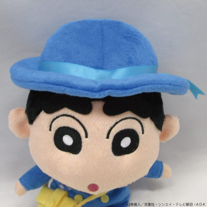 Sanei Boeki Crayon Shin-Chan School Uniform Plush Toy 22cm- Japan Figure Store - #1 Bring To You The Best Japanese Goods