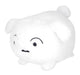 Sanei Boeki Crayon Shin-Chan White Cotton Candy Plush Toy (M) 20x23x16Cm- Japan Figure Store - #1 Bring To You The Best Japanese Goods