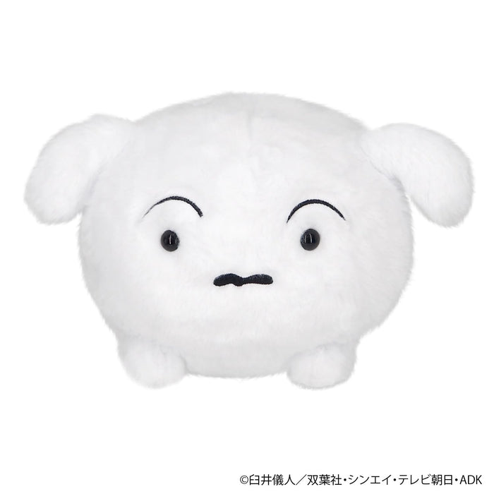 Sanei Boeki Crayon Shin-Chan White Cotton Candy Plush Toy (M) 20x23x16Cm- Japan Figure Store - #1 Bring To You The Best Japanese Goods