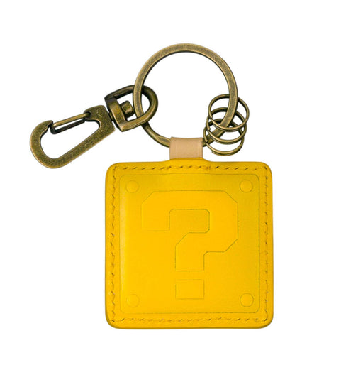 Sanei Boeki Favorite+ Genuine Leather Keychain Super Mario 11.3Cm- Japan Figure Store - #1 Bring To You The Best Japanese Goods