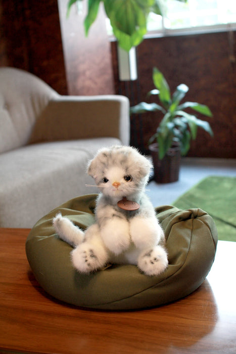 Sanei Boeki Graceful Cat Stuffed Animal Grey 22cm - Made in Japan- Japan Figure Store - #1 Bring To You The Best Japanese Goods