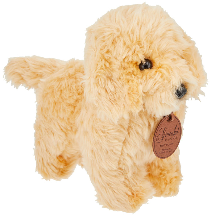 Sanei Boeki Graceful Dog Toy Poodle Cream Plush 24cm Made in Japan- Japan Figure Store - #1 Bring To You The Best Japanese Goods