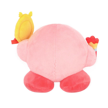 Sanei Boeki Kirby Happy Morning Plush Toy 14x9x11cm - KHM-01- Japan Figure Store - #1 Bring To You The Best Japanese Goods