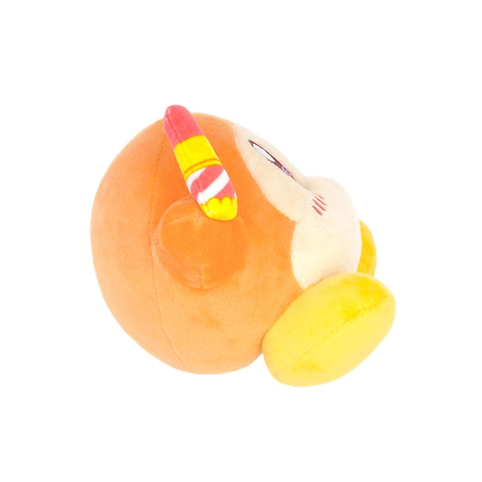 Sanei Boeki Kirby's Happy Morning Waddle Dee Plush Toy 16x12x11cm - Khm-02- Japan Figure Store - #1 Bring To You The Best Japanese Goods
