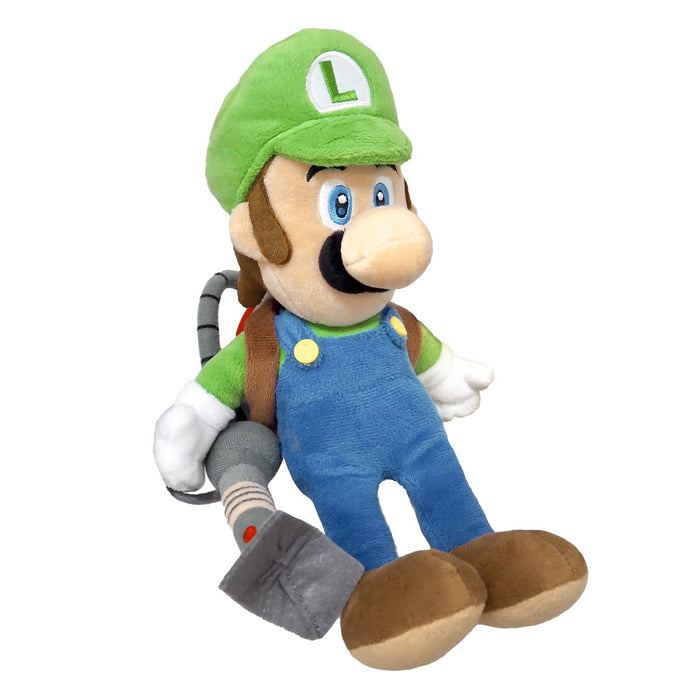 Sanei Boeki Luigi's Mansion 2 Luigi Plush Toy Vacuum Head 13x13x25cm- Japan Figure Store - #1 Bring To You The Best Japanese Goods