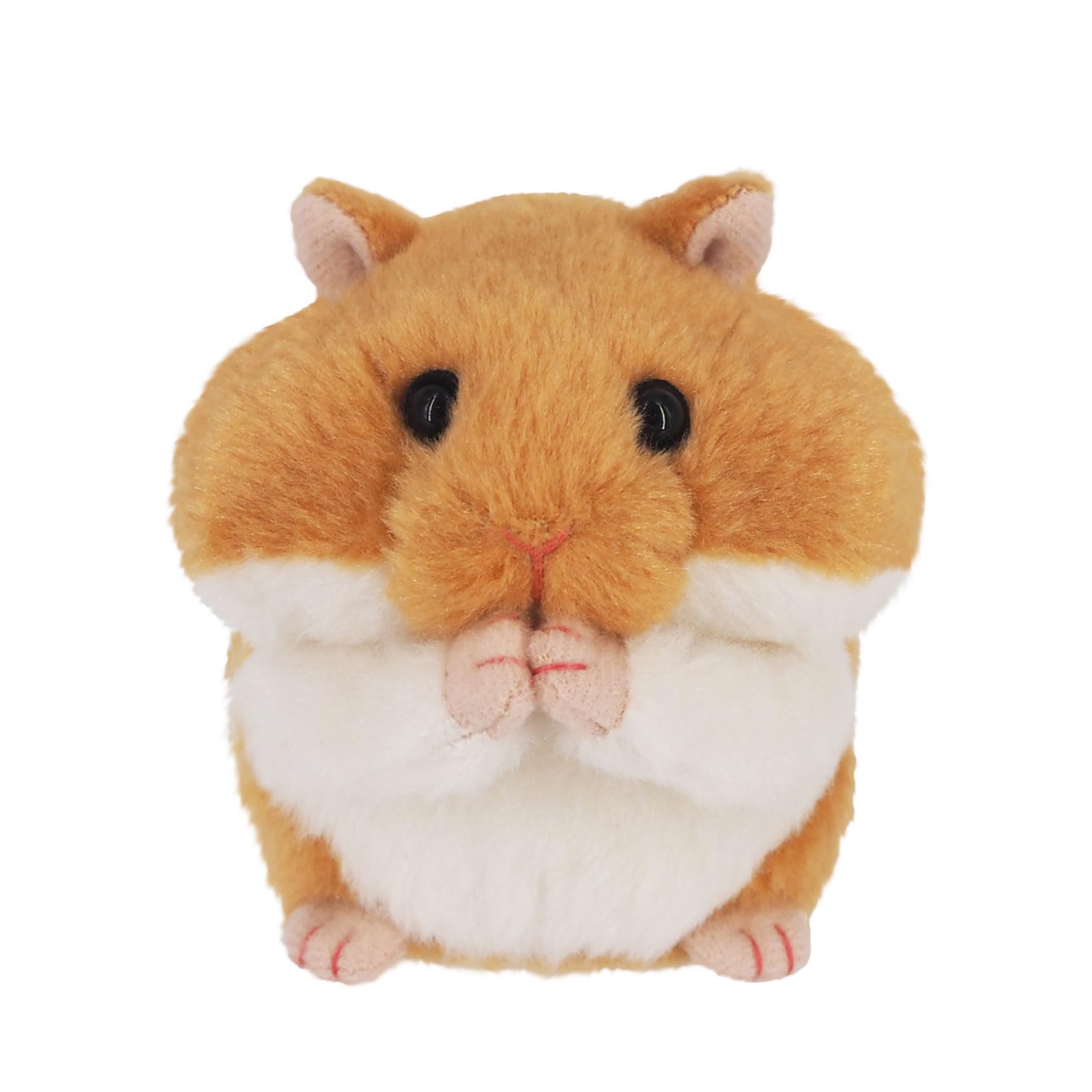 Sanei Boeki Mogomogo Hamster Golden 7.5cm Plush Toy Mgh01- Japan Figure Store - #1 Bring To You The Best Japanese Goods