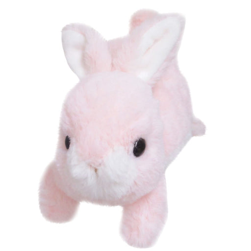 Sanei Boeki Original Moffly Animal Rabbit Plush Toy Pink 13x28x11cm- Japan Figure Store - #1 Bring To You The Best Japanese Goods