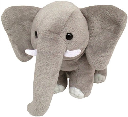 Sanei Boeki Jiggly Elephant Plush Toy 7.5 x 16 x 11.5 cm Soft Animal Stuffed Toy- Japan Figure Store - #1 Bring To You The Best Japanese Goods