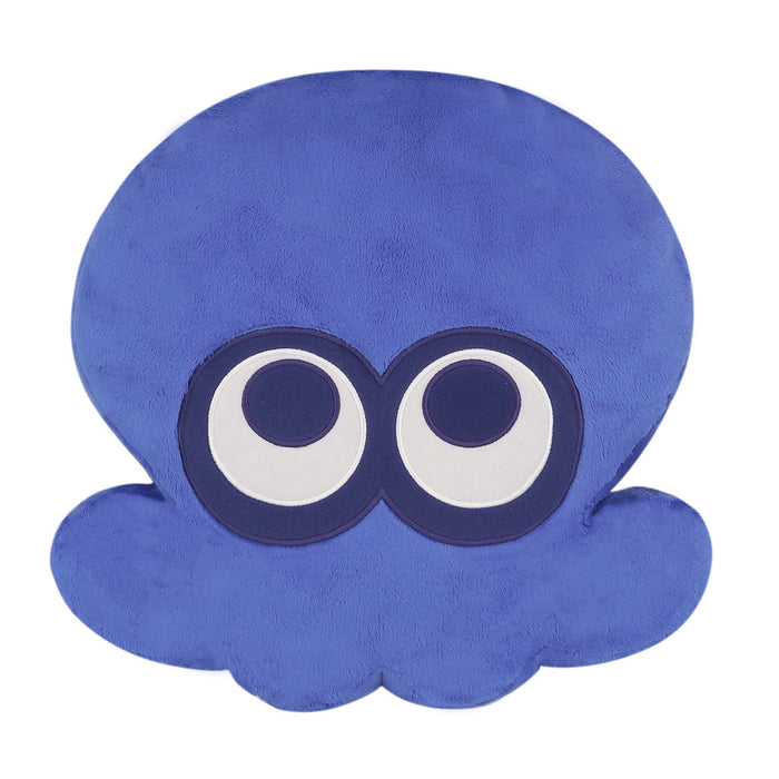Sanei Boeki Splatoon 3 Octopus Cushion Blue 33x11x34cm - All Star Collection- Japan Figure Store - #1 Bring To You The Best Japanese Goods