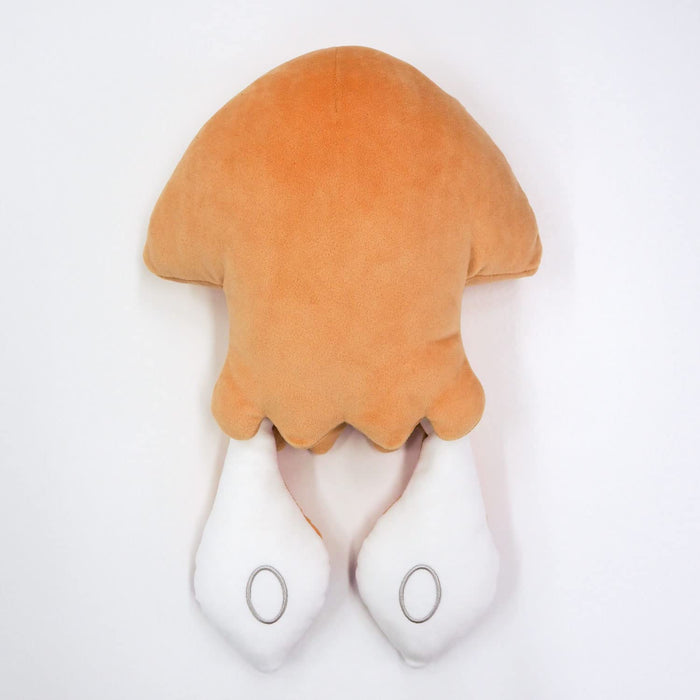 Sanei Boeki Splatoon 3 Squid M Orange Plush Toy 26x11x40cm- Japan Figure Store - #1 Bring To You The Best Japanese Goods