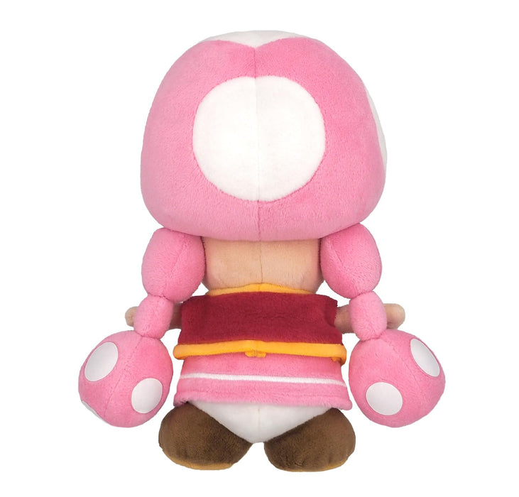 Sanei Boeki Super Mario All Star Toad Plush Toy 13.5cm x 10cm x 20cm - Sanei Boeki- Japan Figure Store - #1 Bring To You The Best Japanese Goods