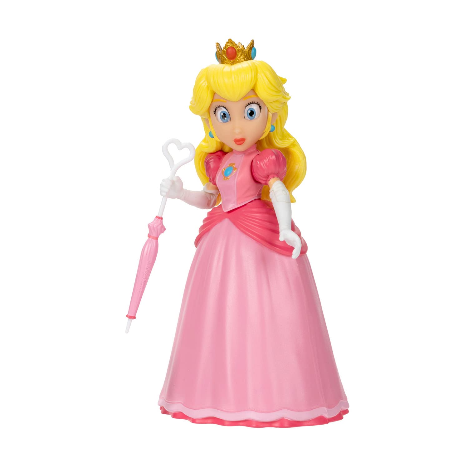 Sanei Boeki The Super Mario Bros. Movie 14.5cm Action Figure Peach- Japan Figure Store - #1 Bring To You The Best Japanese Goods