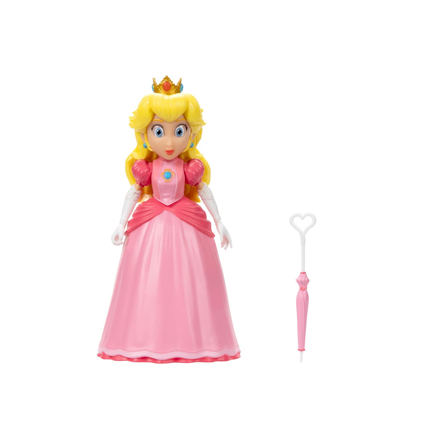Sanei Boeki The Super Mario Bros. Movie 14.5cm Action Figure Peach- Japan Figure Store - #1 Bring To You The Best Japanese Goods