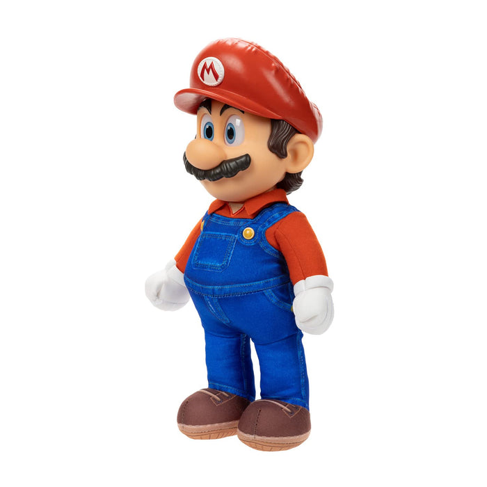 Sanei Boeki Super Mario Bros. Movie Soft Mario Figure 14x19x36cm TSM-14- Japan Figure Store - #1 Bring To You The Best Japanese Goods