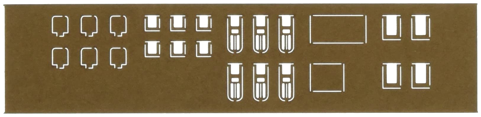 Sankei Diorama Table and Chair Set 1/150 MP04-95 Paper Craft Kit