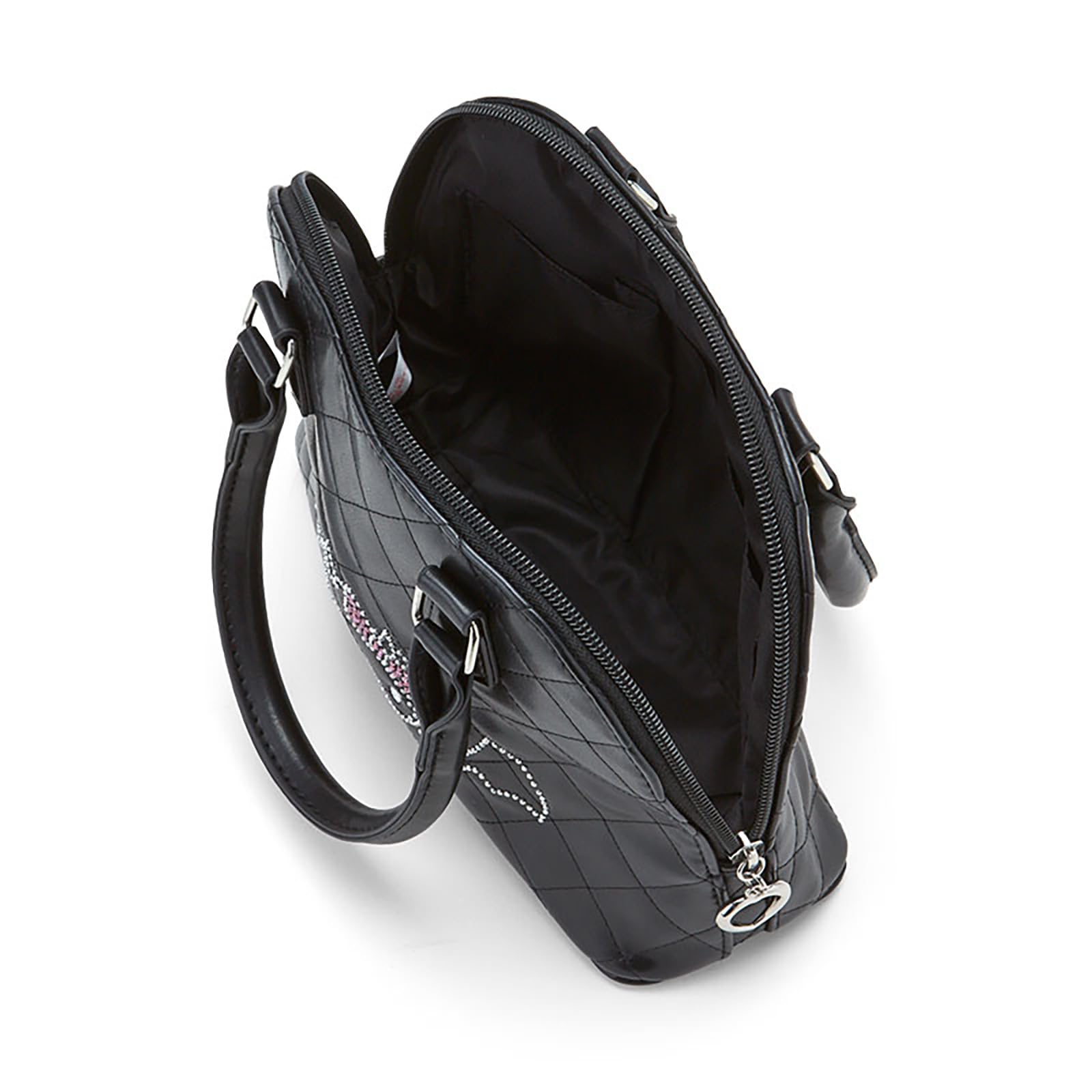 Sanrio 2Way Boston Bag with Angel Little Devil Hello Kitty Design- Japan Figure Store - #1 Bring To You The Best Japanese Goods