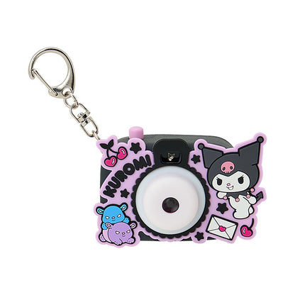 Sanrio Kuromi Camera-Shaped Light Scope Keychain Mini Toy ABS PVC