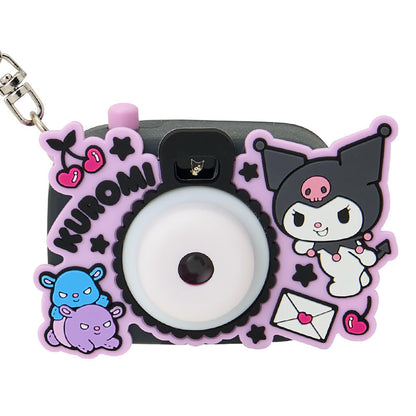 Sanrio Kuromi Camera-Shaped Light Scope Keychain Mini Toy ABS PVC