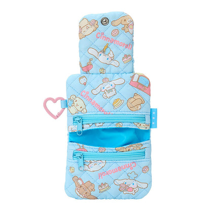 Sanrio Cinnamoroll Bifold Card & Coin Case for Kids Polyester & Cotton
