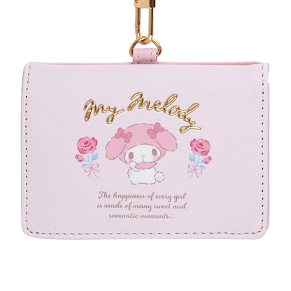 Sanrio My Melody Card Case Bi-Fold ID Case 7.5x10.5x1.5 cm Personal Accessory- Japan Figure Store - #1 Bring To You The Best Japanese Goods
