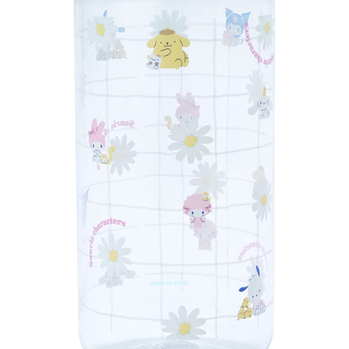 Sanrio Characters Clear Bottle Daisy Design 665959 500ml- Japan Figure Store - #1 Bring To You The Best Japanese Goods