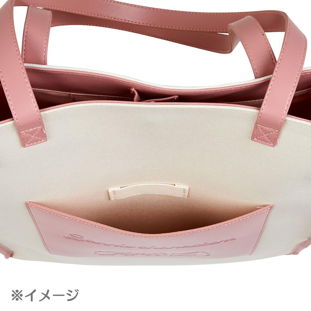 Sanrio Characters Blue Tote Bag Enjoy Idol Durable Fashionable 028622- Japan Figure Store - #1 Bring To You The Best Japanese Goods