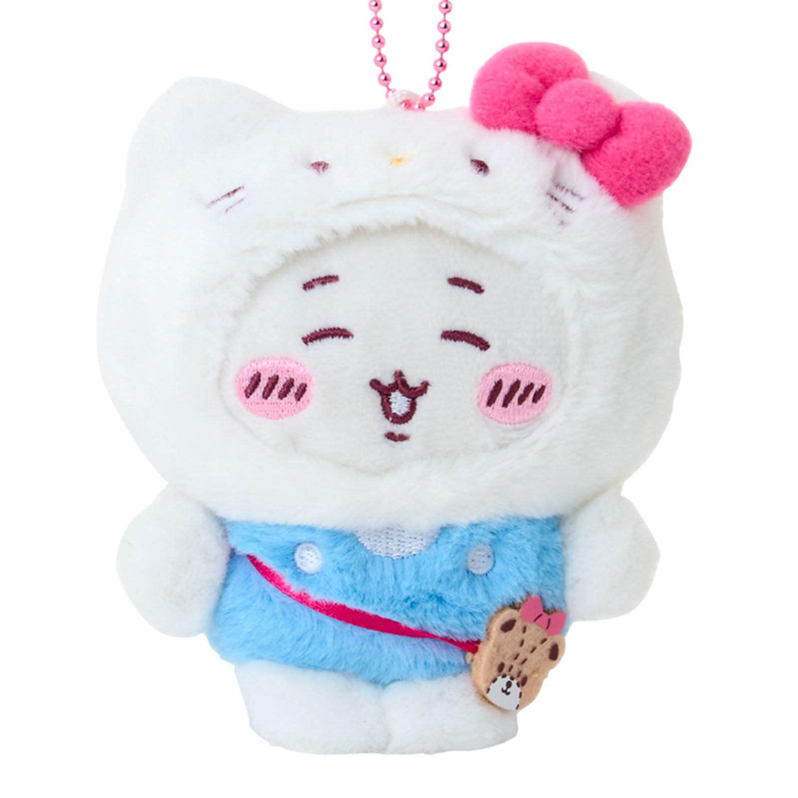 Sanrio Chiikawa Mascot Holder Hello Kitty Polyester for Ages 6 and Up